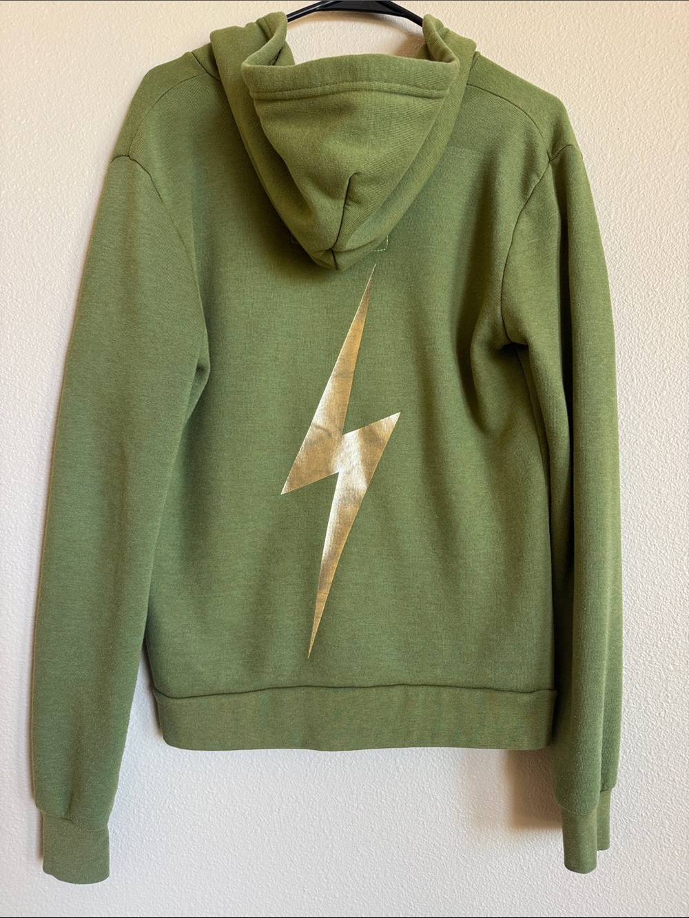 Aviator Nation BOLT HOODIE -Olive Green-Unisex